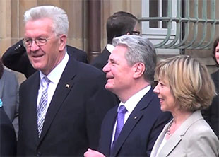 Joachim Gauck in Baden-Württemberg