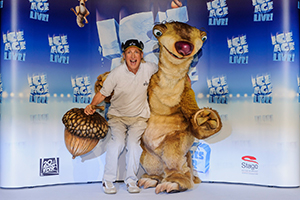 Sid und Co. von Ice Age haben Stuttgart besucht