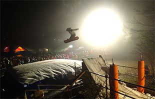 Skispringen in Stuttgart: Eine Schneenacht am Piz Mus