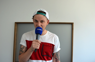 Psaiko.Dino: "Ich rappe nie, außer mal betrunken"