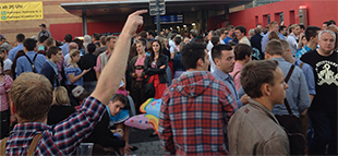 Ausnahmezustand auf dem Wasen: Polizei sperrt Cannstatter Volksfest