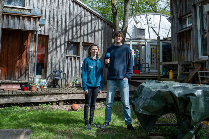 Zu Besuch im Studentenwohnheim "Bauhäusle"