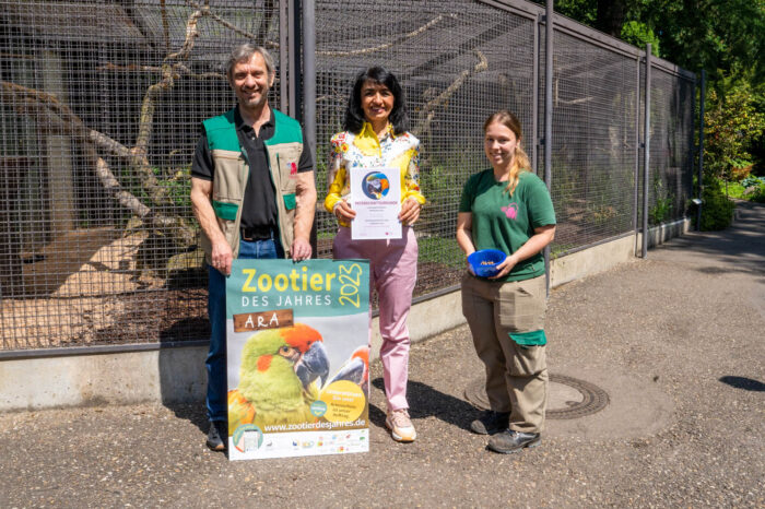 Landtagspräsidentin Muhterem Aras übernimmt Patenschaft für „Zootier des Jahres“