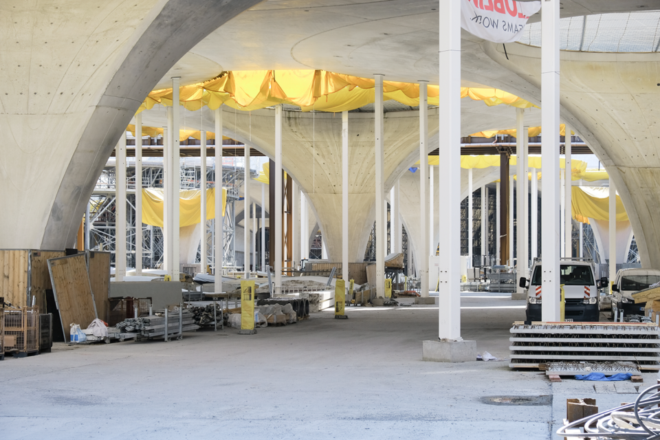 Kelchstützen Stuttgart 21 (Foto: Achim Birnbaum)