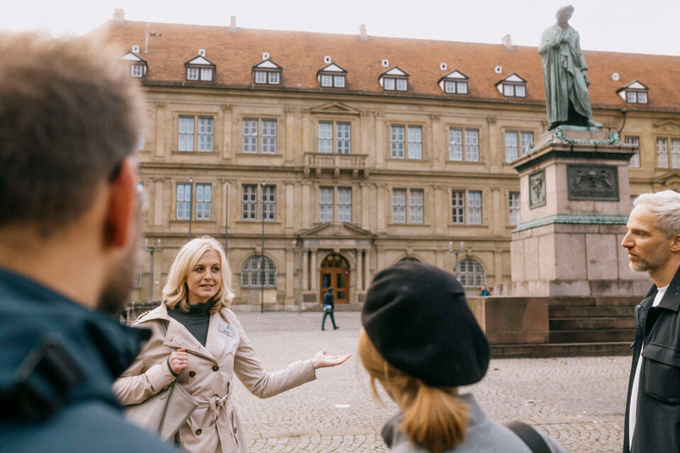 Stuttgart Tour Schillerplatz (Foto: Alwin Maigler)