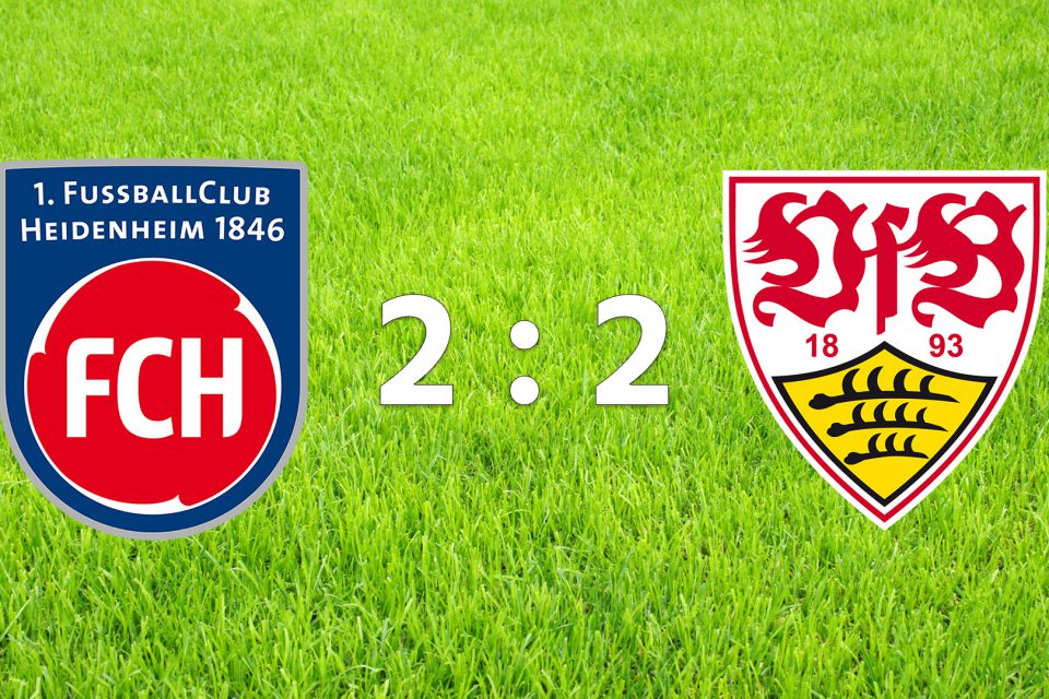 1. FC Heidenheim - VfB Stuttgart 2:2 (Fotografik: STUGGI.TV)