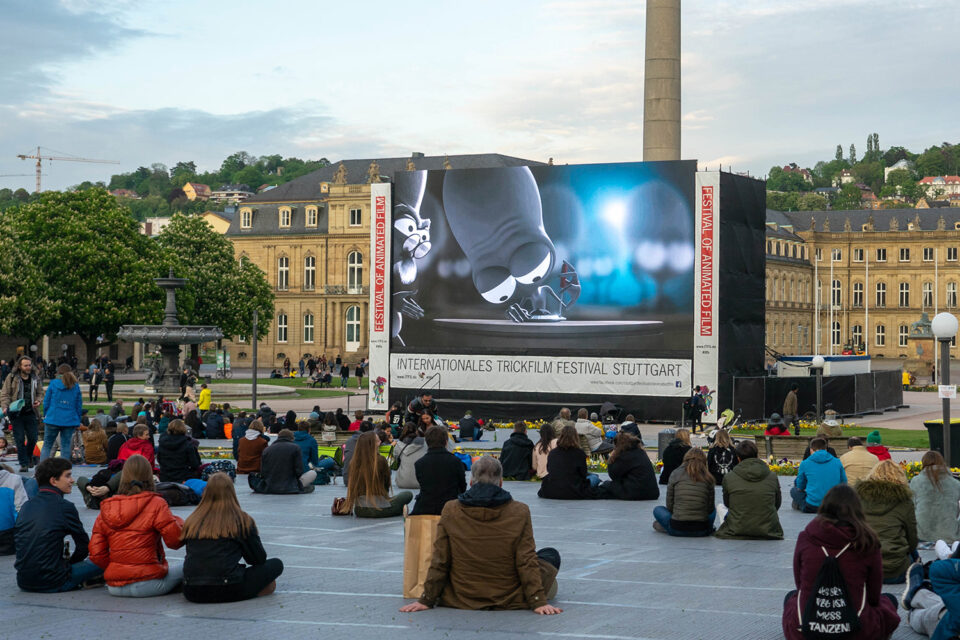 ITFS_Trickfilm-Festival-Stuttgart_Schlossplatz_2019 (Foto: STUGGITV)