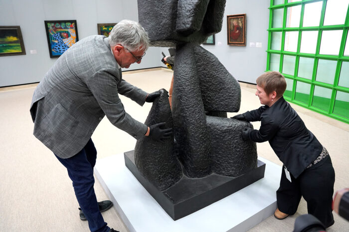 Wie die Staatsgalerie Blinden Kunstwerke erlebbar macht