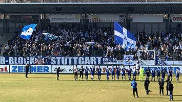 Stuttgarter Kickers kommen Aufstieg ein Stück näher
