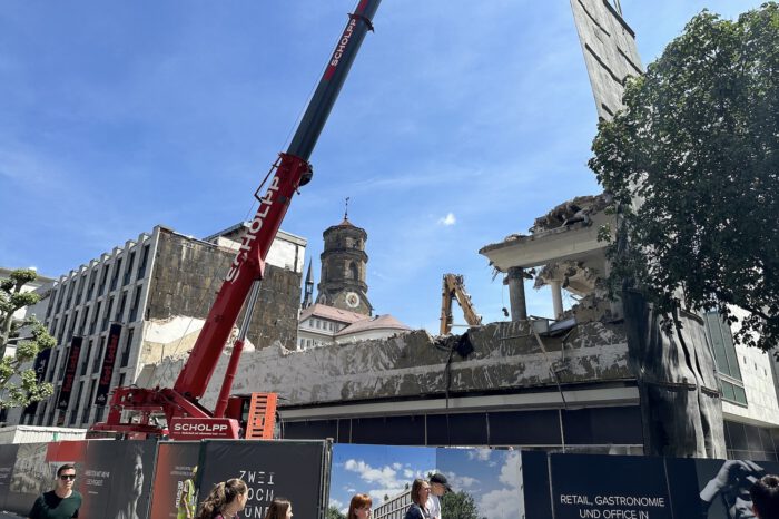 Ehemalige Sportarena an der Schulstraße: Gesicht der Königstraße verändert sich