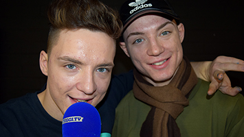Die Lochis im Interview. Heiko Lochmann und Roman Lochmann. Foto: STUGGI.TV/Frank