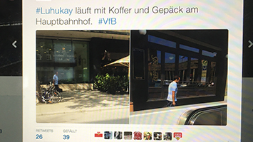 Das sagen die VfB-Fans zum Luhukay-Rücktritt (Screenshot Twitter)