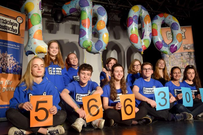 Schüler sammeln bei „Mitmachen Ehrensache“ 17.300 Euro für gute Zwecke