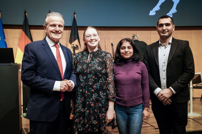 Neubürgerinnen und Neubürger im Rathaus begrüßt