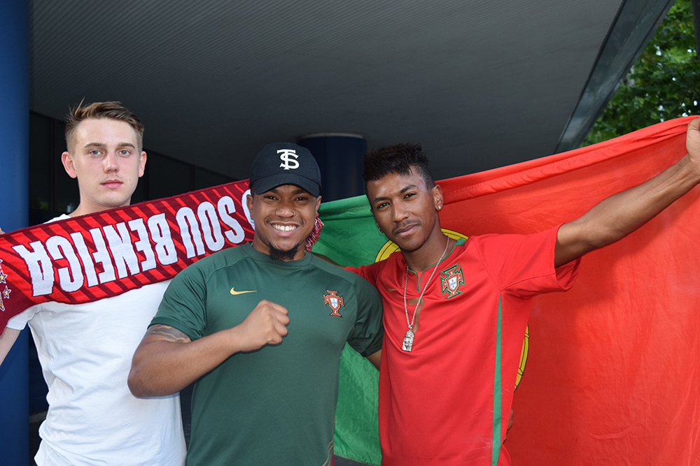 Portugal Fans, EM-Finale im Schlossgarten (Fotoquelle: STUGGI.TV/R.Roehr)