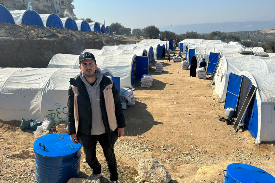 Serkan Eren im Camp (Foto: STELP)
