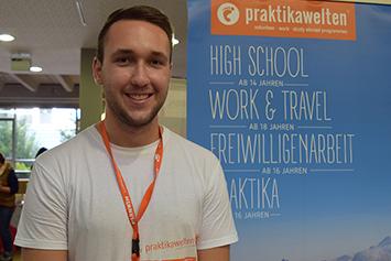 Sascha war in Australien sehr froh über die Hilfe von Praktikawelten in den ersten Tagen. (Foto: STUGGI.TV/Nöbauer)