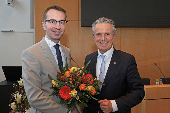 Marcel Wolf ist der neue Bezirksvorsteher in Vaihingen