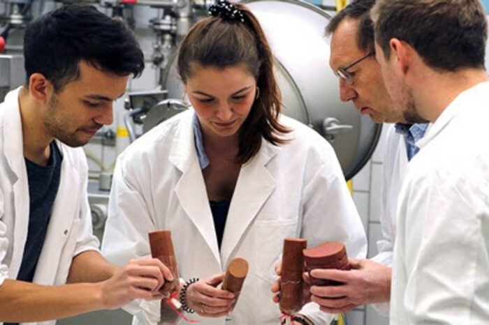 Studierende der Uni Hohenheim entwickeln veganen Schinken mit Fleischgeschmack