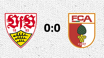 VfB kommt über Nullnummer gegen Augsburg nicht hinaus
