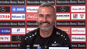VfB-Trainer Tim Walter vor Auftakt gegen Hannover 96: "Ich bin kein Gute-Laune-Bär" (Foto: STUGGI.TV)
