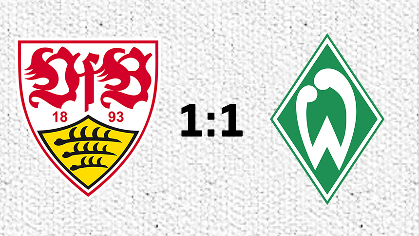 Der VfB kann im Heimspiel gegen Werder Bremen einen Punkt mitnehmen. Grafik: Goes/STUGGI.TV