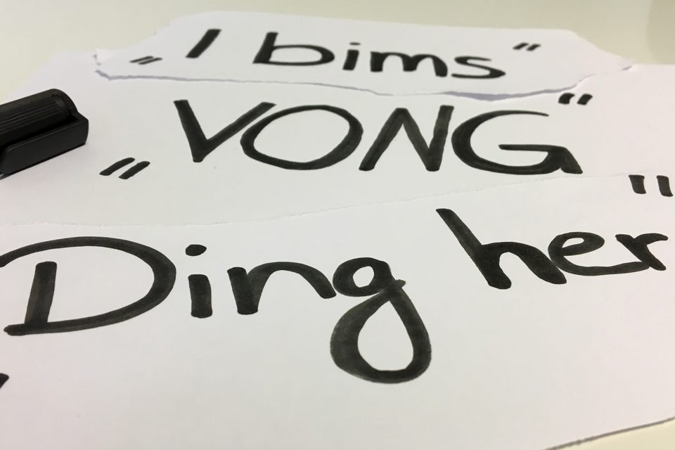 Der neue Sprach-Trend "Vong" nervt mittlerweile. (Foto: STUGGI.TV)