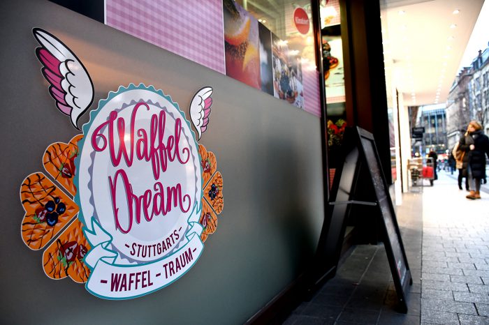 Im "Waffel Dream" in S-City wird der süße Zahn bedient