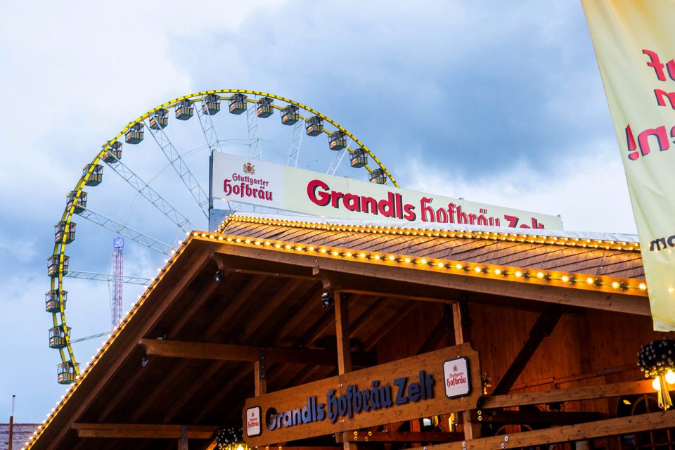 Das 172. Cannstatter Volksfest 2017 auf dem Wasen in Stuttgart ist gestartet. (Foto: STUGGI.TV/Tobias Bachmann)