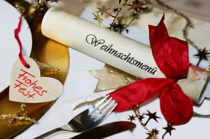 Fünf Tipps für das Festtags-Menü an Weihnachten