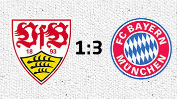 1:3 - Der FC Bayern lässt dem VfB keine Chance